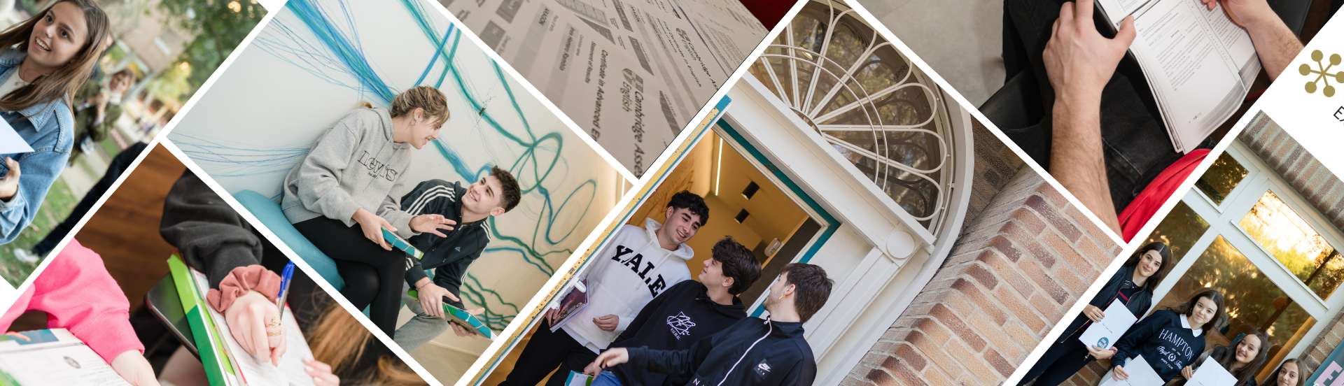 collage de estudiantes en cursos de ingles en Camden